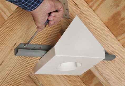 cathedral ceiling electrical boxes|arlington vaulted ceiling fan box.